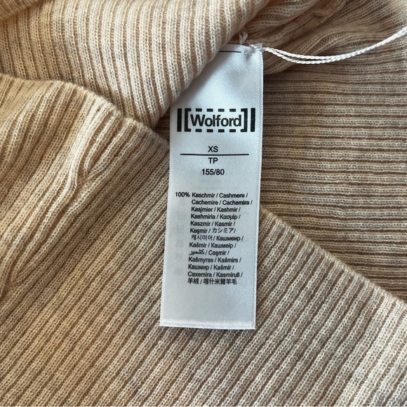 Wolford Beige Ribbed Knit Sweater - Picture 3 of 9